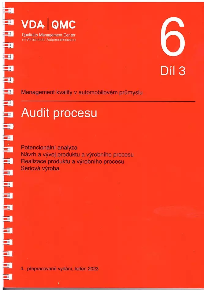 publikace VDA 6.3 - Audit procesu